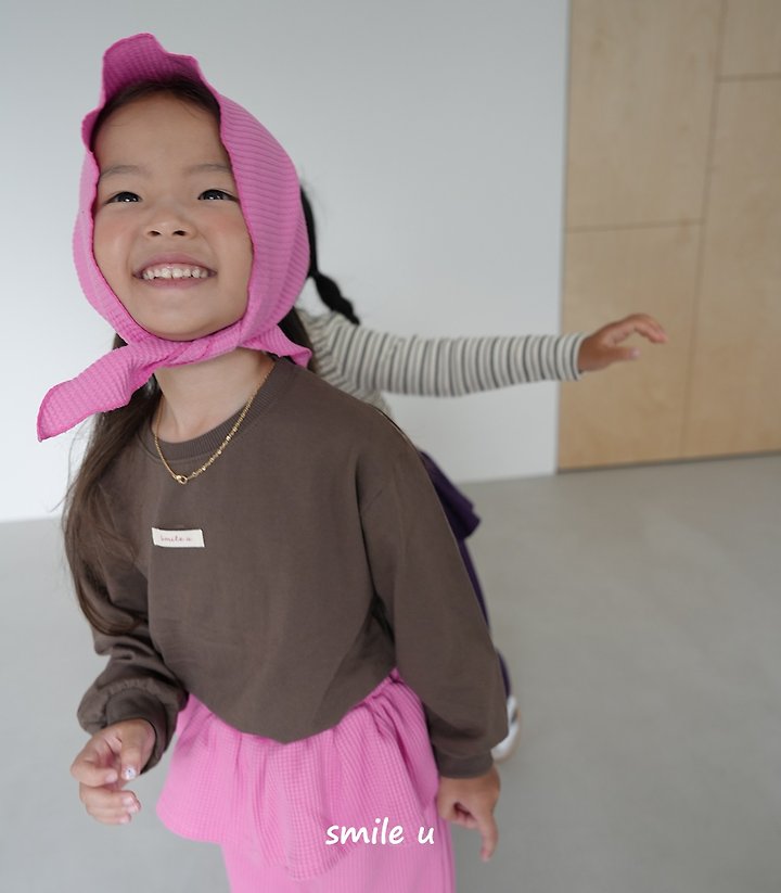 Smile U - Korean Children Fashion - #discoveringself - Point Tee - 12