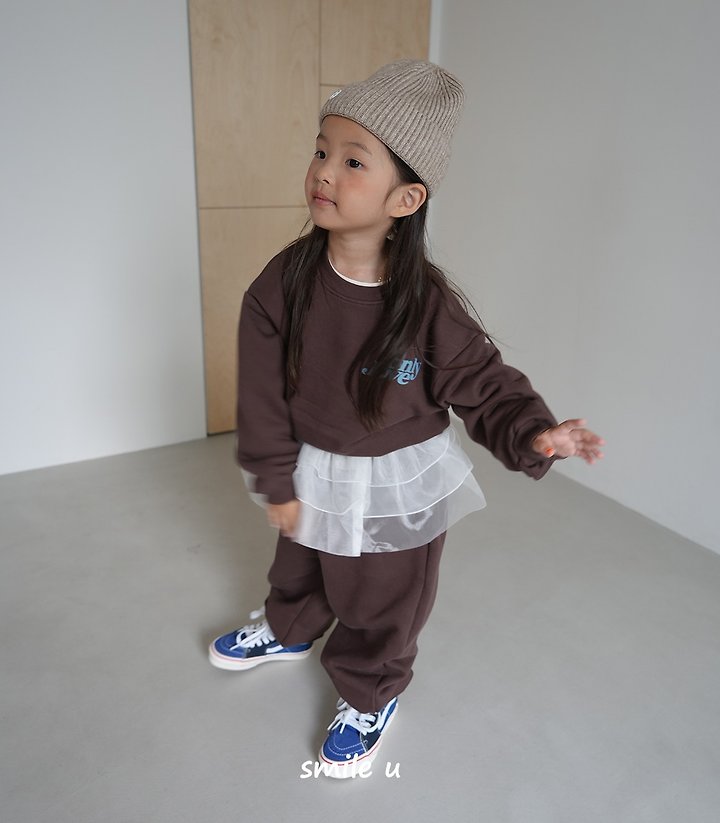 Smile U - Korean Children Fashion - #discoveringself - Layered Skirt - 7