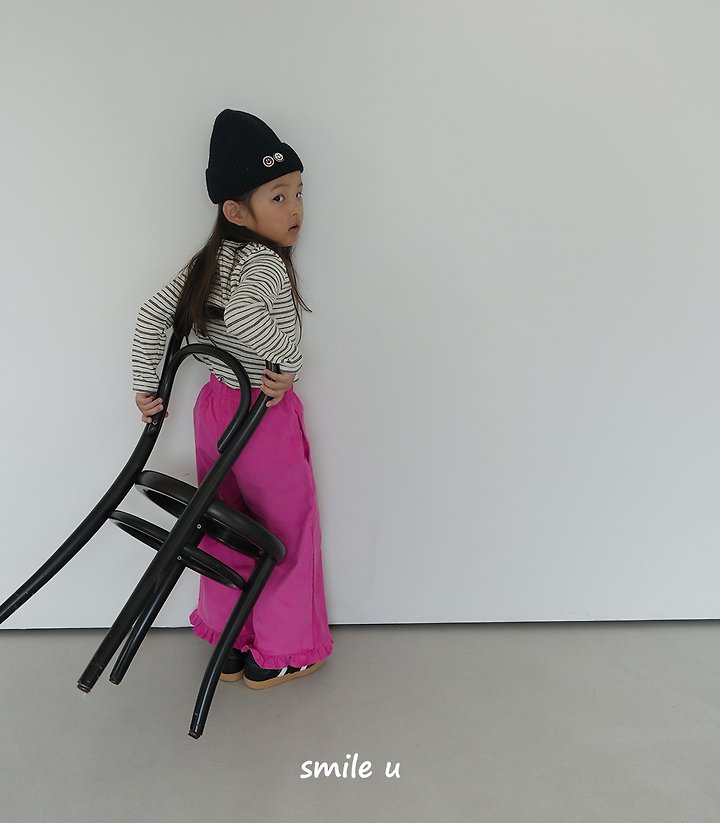 Smile U - Korean Children Fashion - #fashionkids - Bonny Stripe Tee - 10