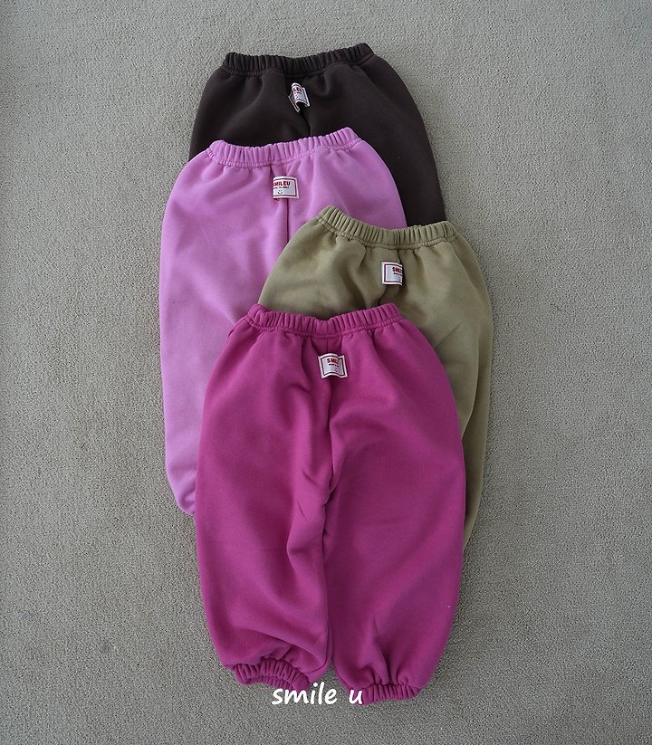 Smile U - Korean Children Fashion - #fashionkids - Juri Jogger Pants