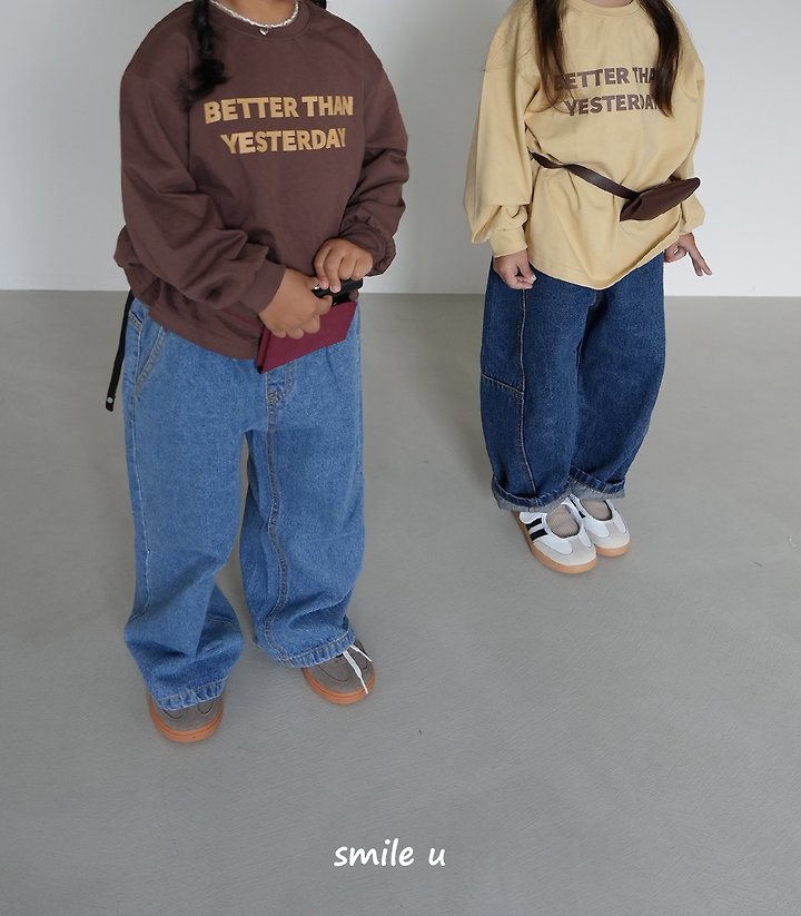 Smile U - Korean Children Fashion - #fashionkids - Butter Tee - 9