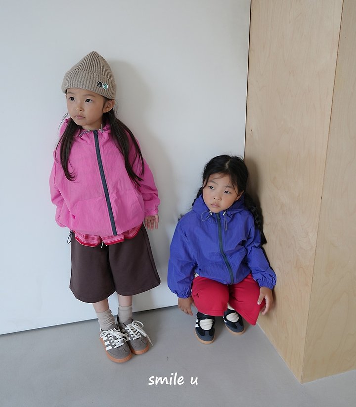 Smile U - Korean Children Fashion - #discoveringself - Love Rib Zip-up - 4