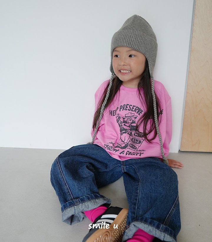 Smile U - Korean Children Fashion - #fashionkids - Party Bear Tee - 3