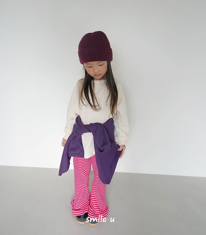 Smile U - Korean Children Fashion - #kidsstore - Point Tee