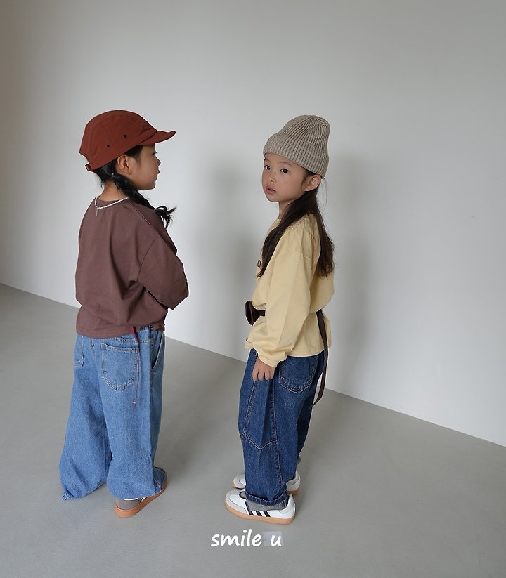 Smile U - Korean Children Fashion - #kidzfashiontrend - Butter Tee - 12