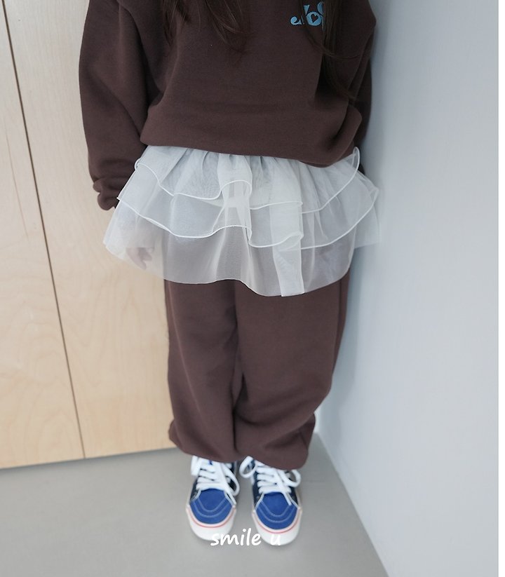 Smile U - Korean Children Fashion - #kidzfashiontrend - Layered Skirt - 11