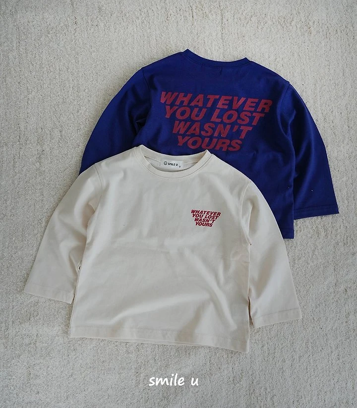 Smile U - Korean Children Fashion - #kidzfashiontrend - Ever Tee