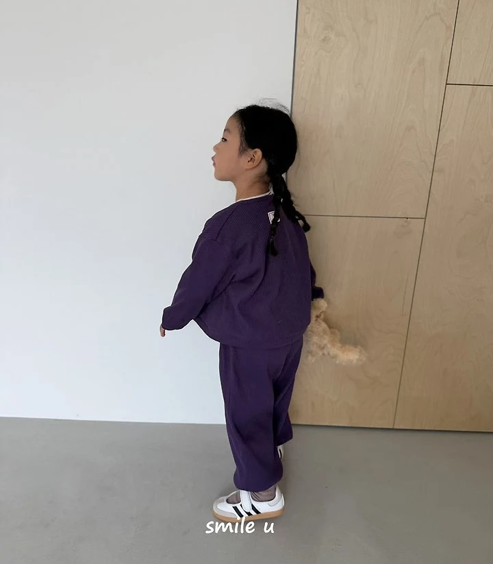 Smile U - Korean Children Fashion - #littlefashionista - Waffle Cardigan - 10