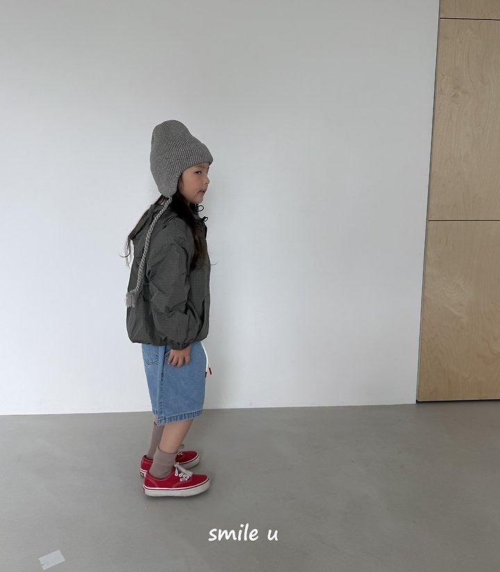 Smile U - Korean Children Fashion - #littlefashionista - Check Anorak - 12