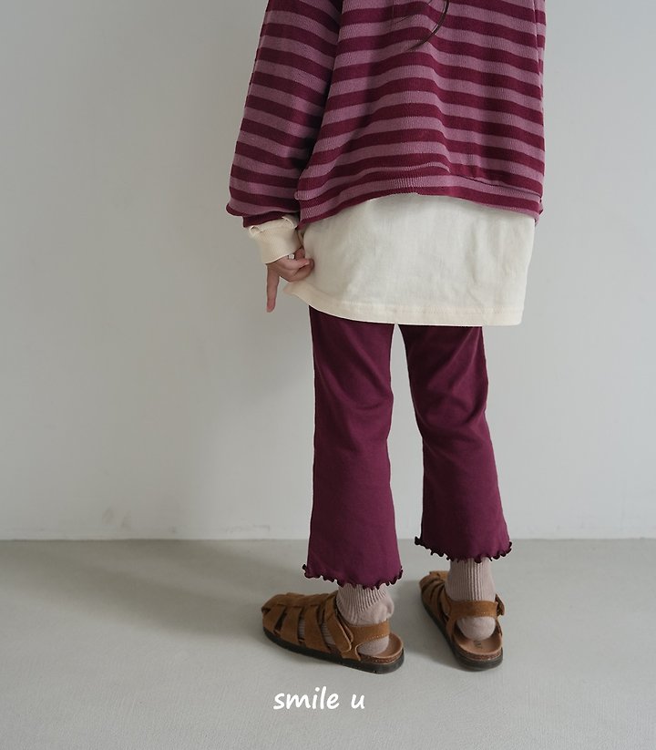 Smile U - Korean Children Fashion - #magicofchildhood - Bootscut Pants - 3