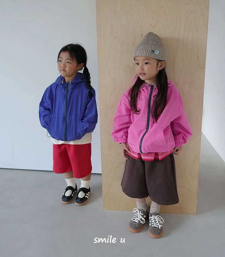 Smile U - Korean Children Fashion - #magicofchildhood - Love Rib Zip-up - 10