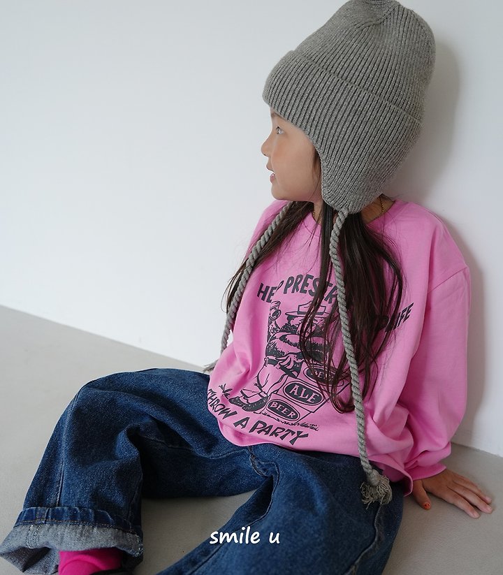 Smile U - Korean Children Fashion - #magicofchildhood - Party Bear Tee - 9