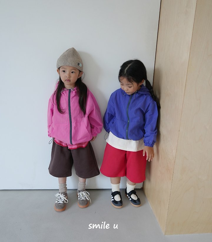 Smile U - Korean Children Fashion - #prettylittlegirls - Love Rib Zip-up - 12