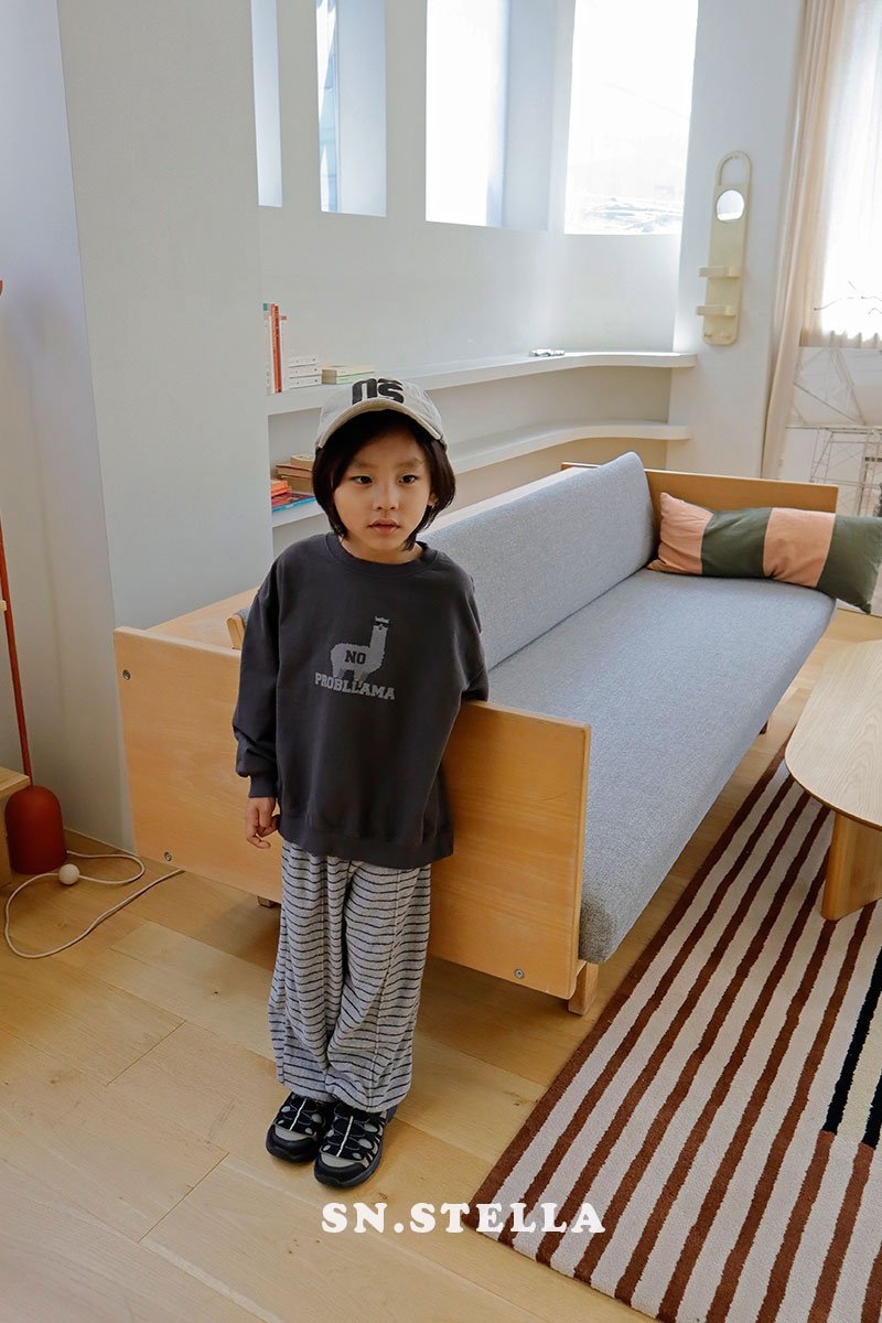 Sn.stella - Korean Children Fashion - #childofig - Llama Sweatshirt - 12