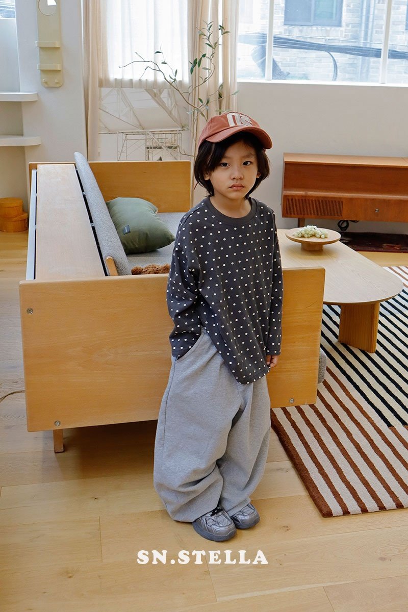Sn.stella - Korean Children Fashion - #childofig - Fall Dot Tee - 7
