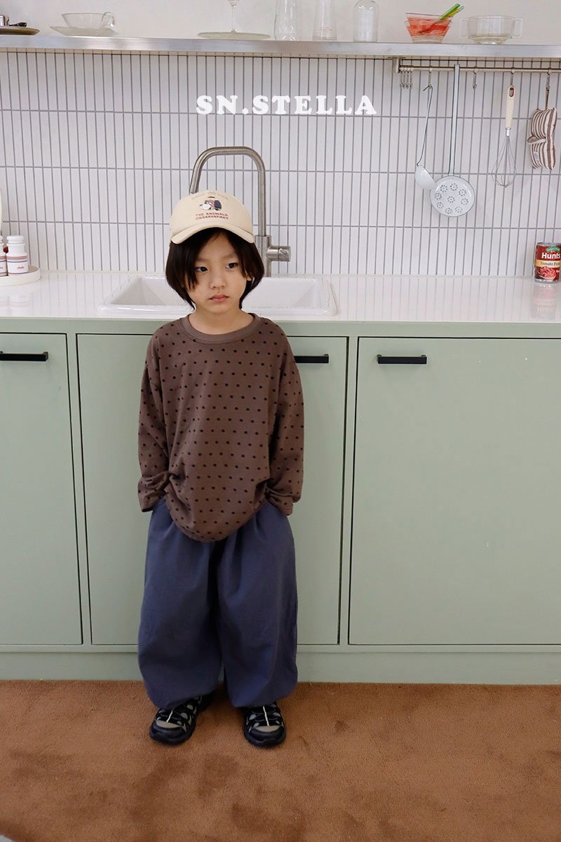 Sn.stella - Korean Children Fashion - #childofig - Bongbong Jogger Pants - 6