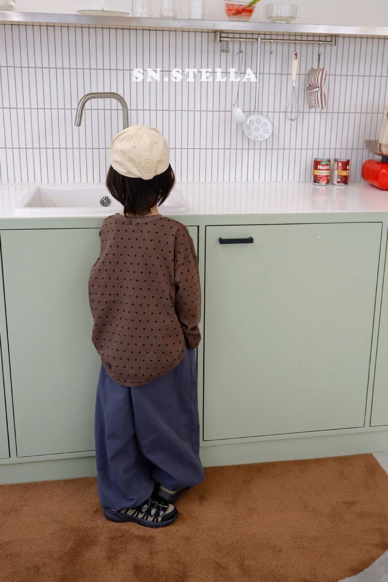 Sn.stella - Korean Children Fashion - #childofig - Bongbong Jogger Pants - 7