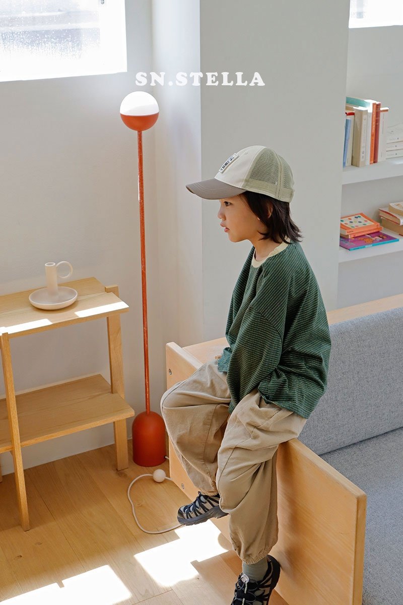 Sn.stella - Korean Children Fashion - #childofig - Golden Jogger Pants - 6