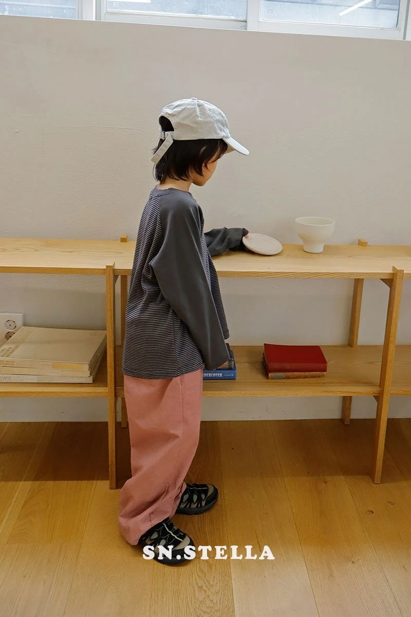 Sn.stella - Korean Children Fashion - #childrensboutique - Mild Raglan Tee - 10