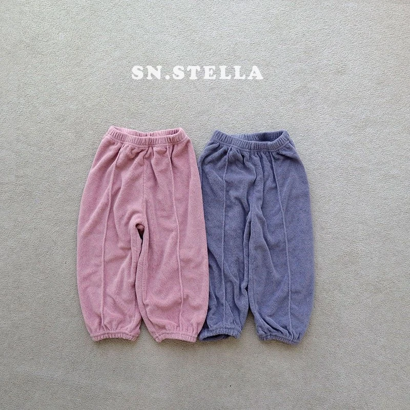 Sn.stella - Korean Children Fashion - #designkidswear - Pin-Tuck Jogger Pants