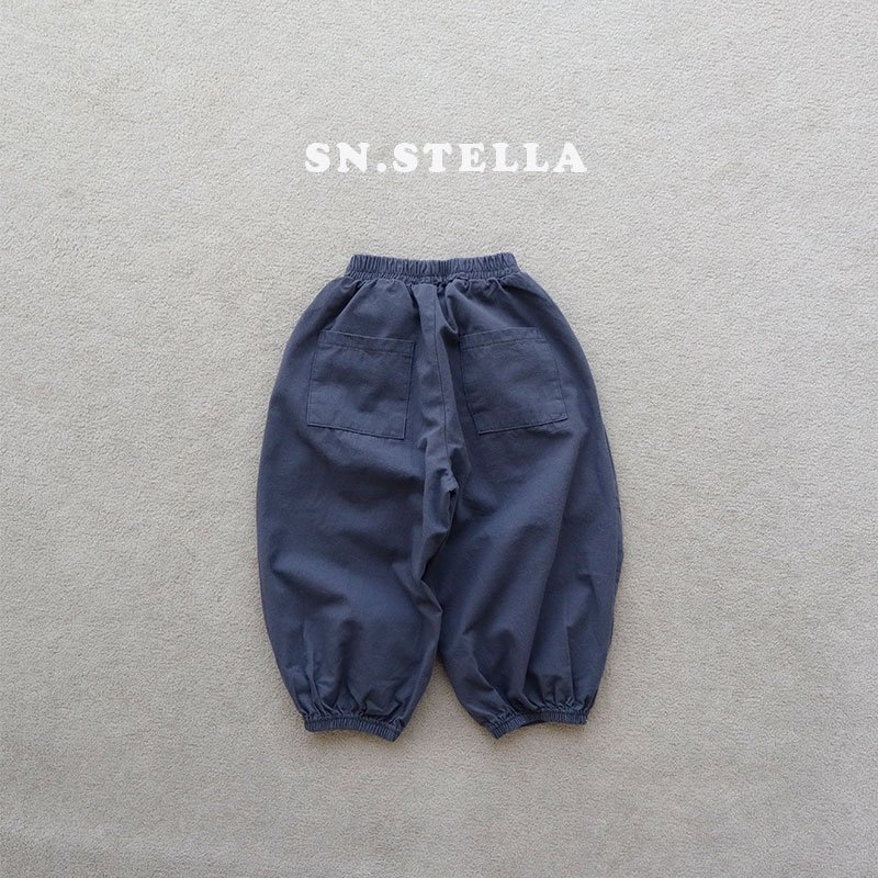 Sn.stella - Korean Children Fashion - #discoveringself - Bongbong Jogger Pants - 10