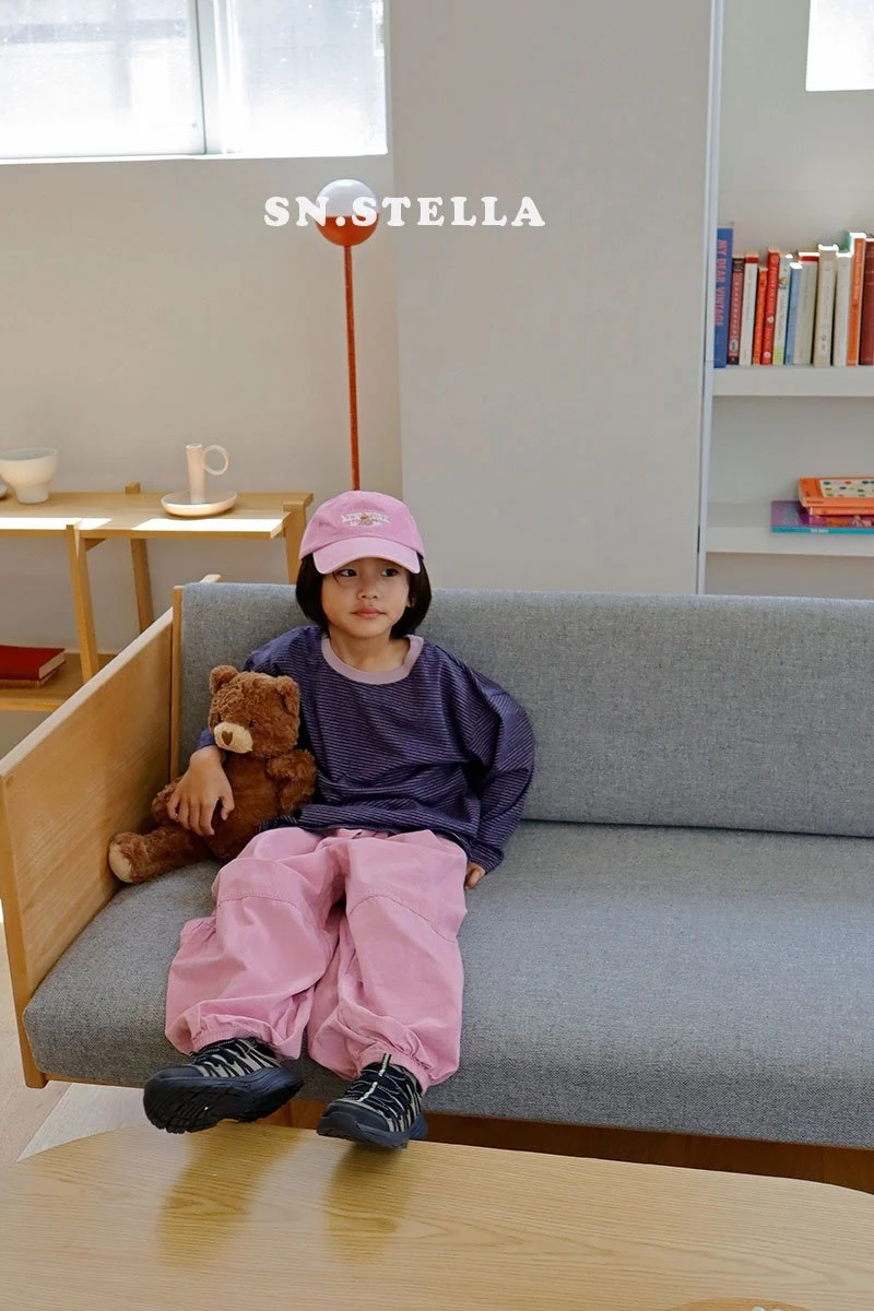 Sn.stella - Korean Children Fashion - #designkidswear - Soso Stripe Tee - 4