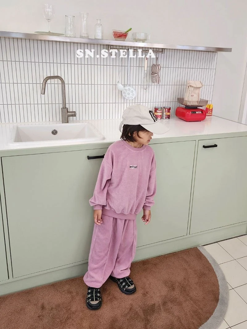 Sn.stella - Korean Children Fashion - #fashionkids - Pin-Tuck Jogger Pants - 3