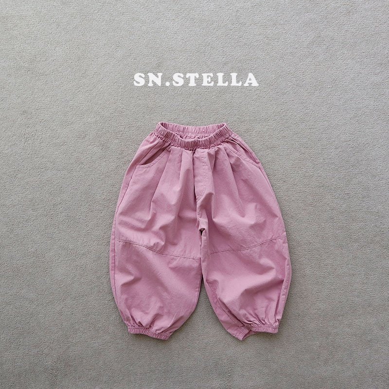 Sn.stella - Korean Children Fashion - #fashionkids - Bongbong Jogger Pants - 11