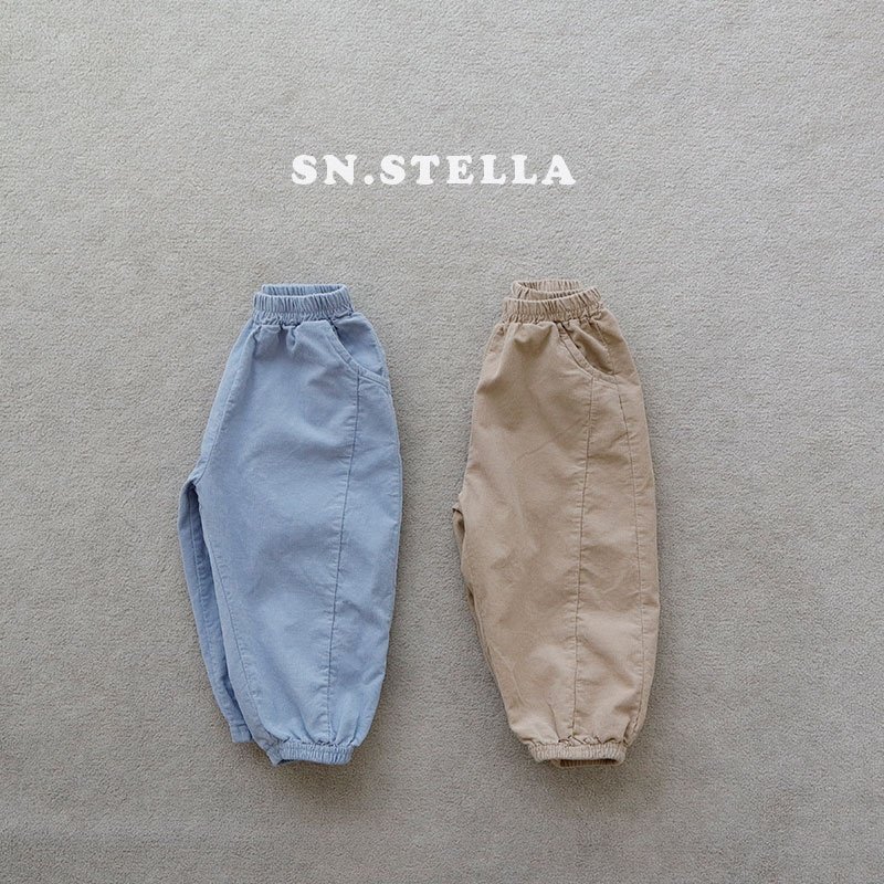 Sn.stella - Korean Children Fashion - #fashionkids - Golden Jogger Pants - 10