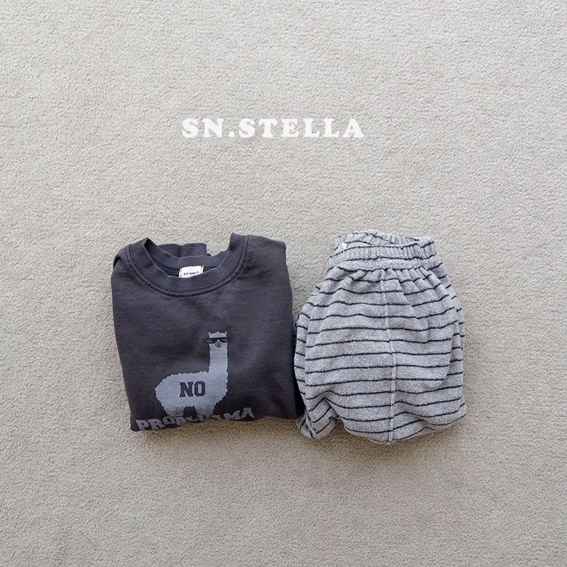 Sn.stella - Korean Children Fashion - #fashionkids - Stripe Jogger Pants - 9