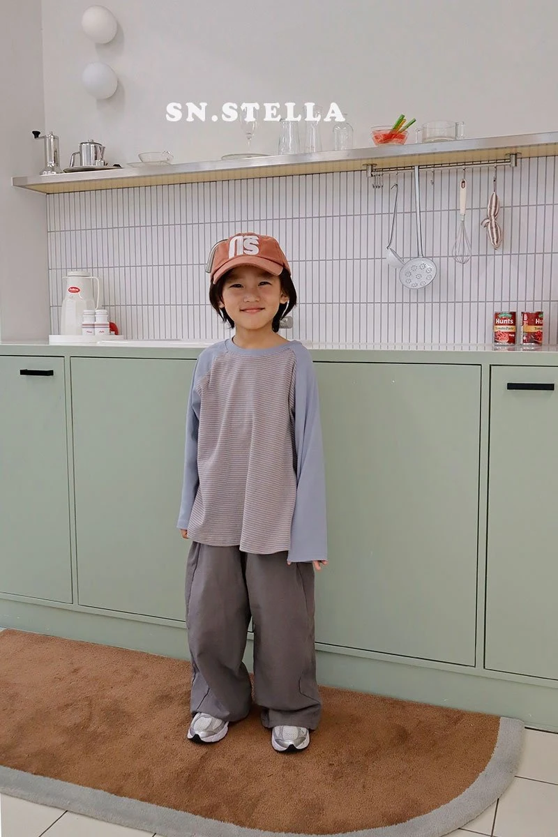 Sn.stella - Korean Children Fashion - #fashionkids - Plum Loose Pants - 8