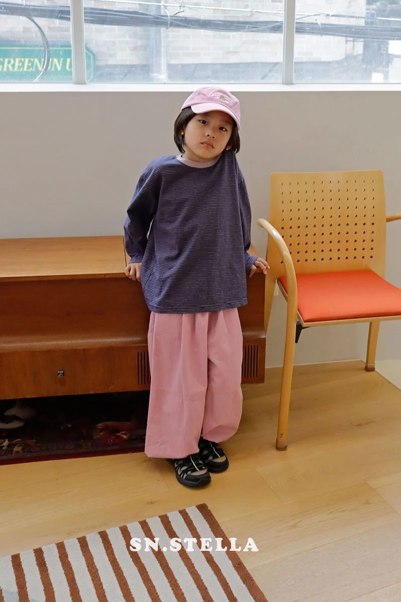 Sn.stella - Korean Children Fashion - #fashionkids - Soso Stripe Tee - 5