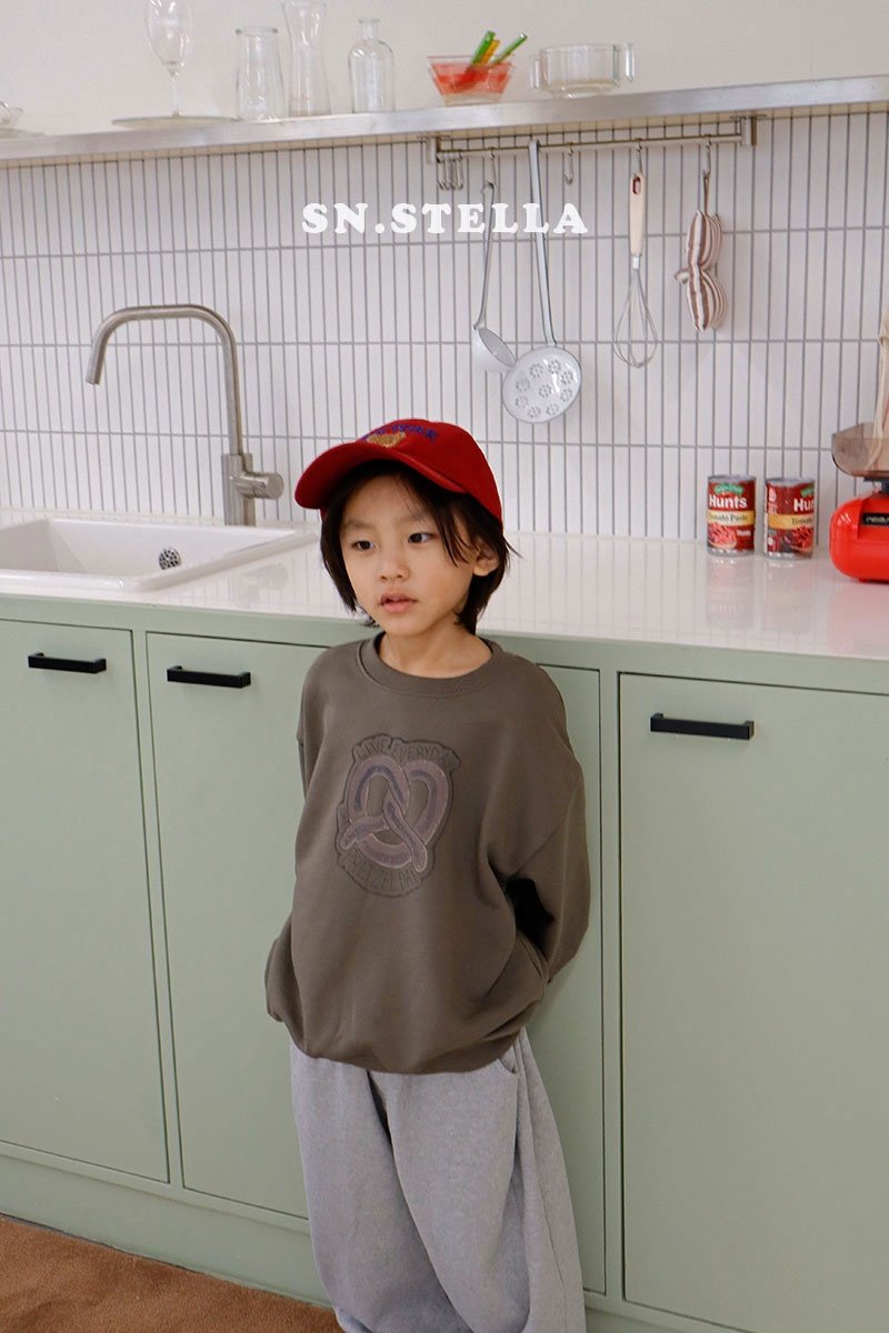 Sn.stella - Korean Children Fashion - #discoveringself - Puzzle Sweatshirt - 4