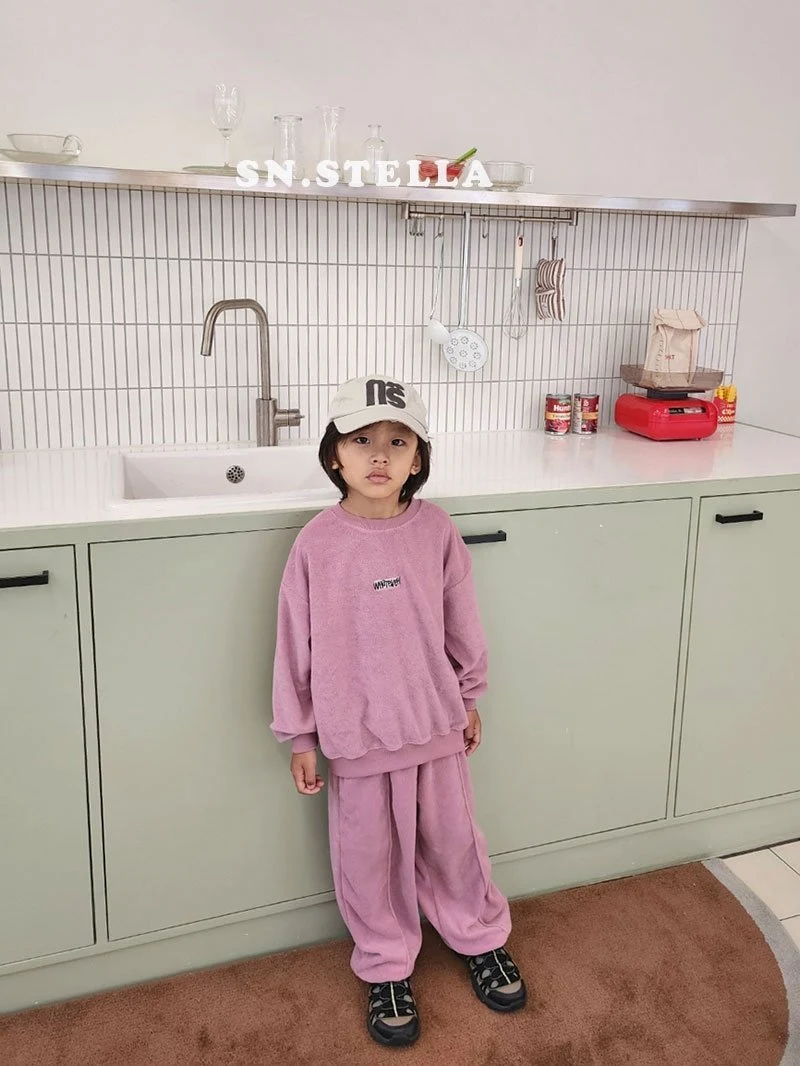Sn.stella - Korean Children Fashion - #fashionkids - Pin-Tuck Jogger Pants - 4