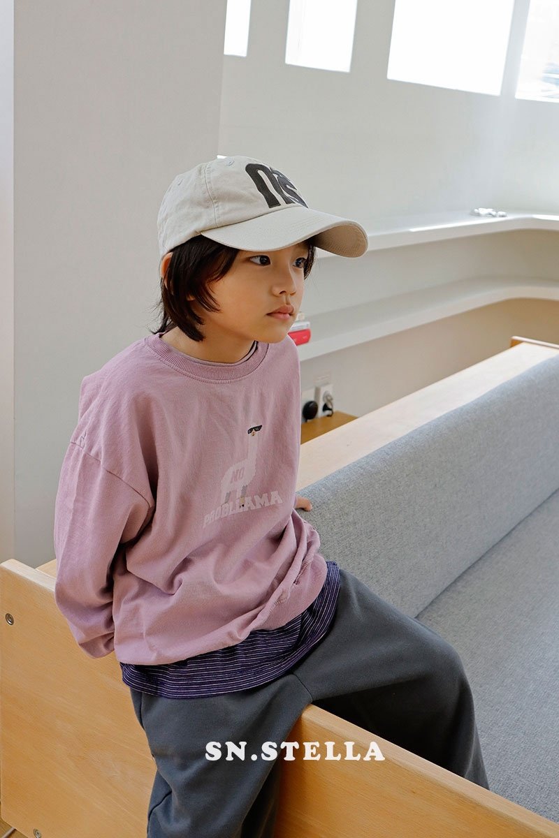Sn.stella - Korean Children Fashion - #kidsshorts - Llama Sweatshirt - 3