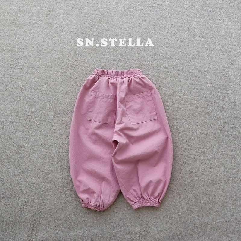 Sn.stella - Korean Children Fashion - #kidsshorts - Bongbong Jogger Pants - 12