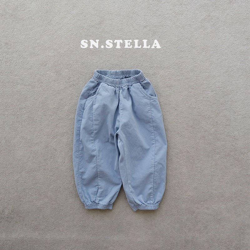Sn.stella - Korean Children Fashion - #kidsshorts - Golden Jogger Pants - 11