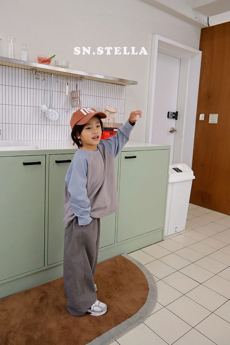 Sn.stella - Korean Children Fashion - #kidsshorts - Plum Loose Pants - 9