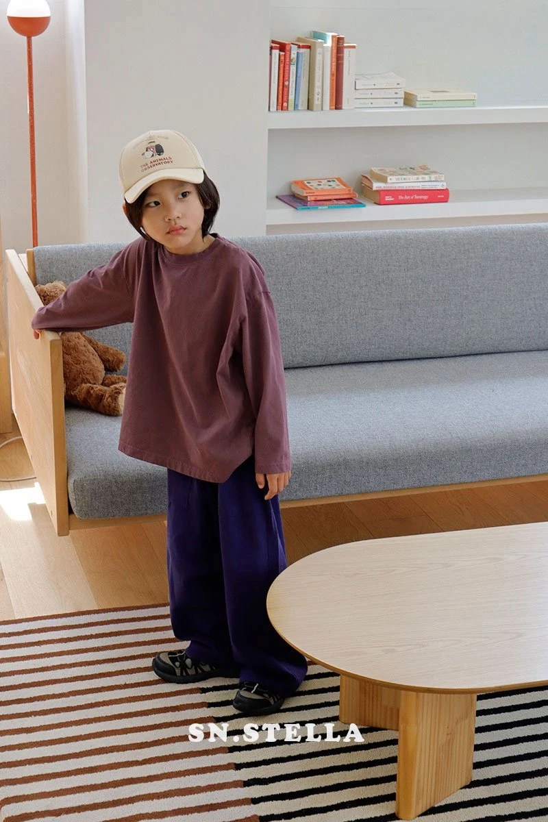 Sn.stella - Korean Children Fashion - #kidsstore - Smile Tee - 7