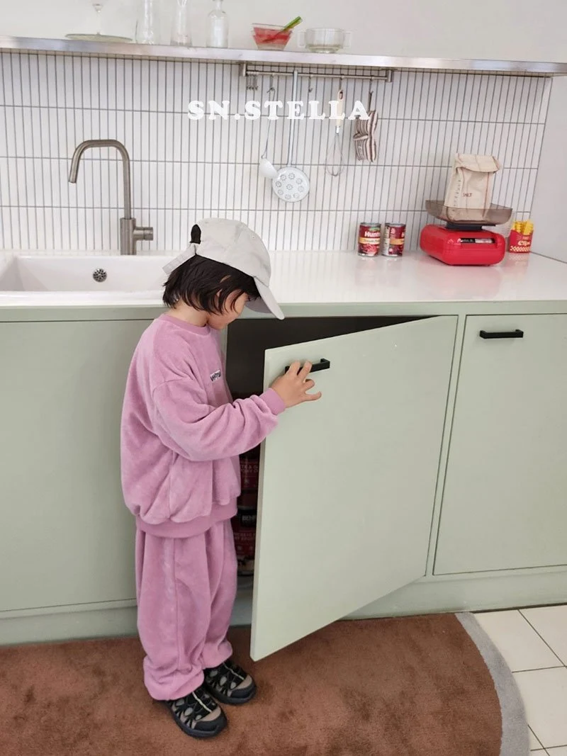Sn.stella - Korean Children Fashion - #kidsstore - Pin-Tuck Jogger Pants - 5