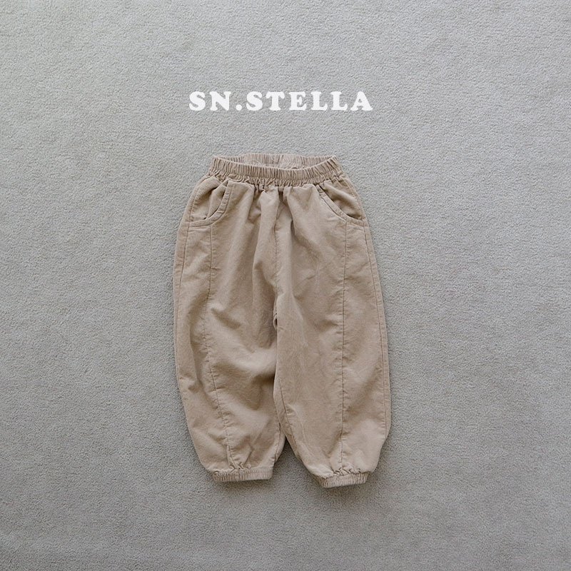 Sn.stella - Korean Children Fashion - #kidsstore - Golden Jogger Pants - 12
