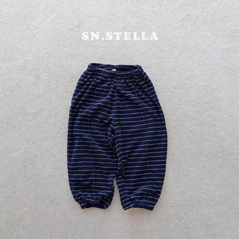 Sn.stella - Korean Children Fashion - #kidsstore - Stripe Jogger Pants - 11