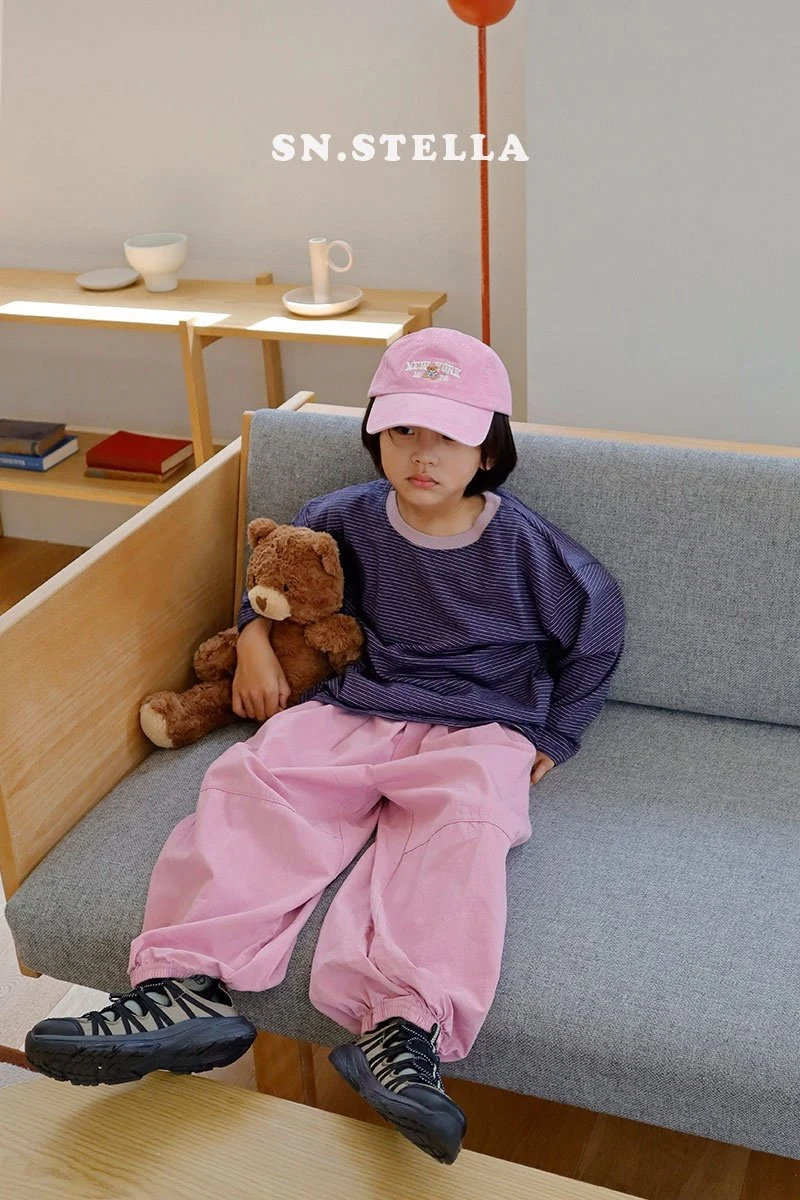 Sn.stella - Korean Children Fashion - #kidsstore - Soso Stripe Tee - 7