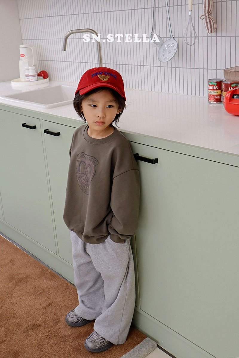 Sn.stella - Korean Children Fashion - #kidsstore - Puzzle Sweatshirt - 6