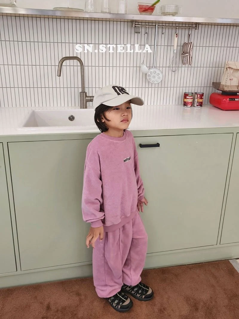 Sn.stella - Korean Children Fashion - #kidzfashiontrend - Pin-Tuck Jogger Pants - 6