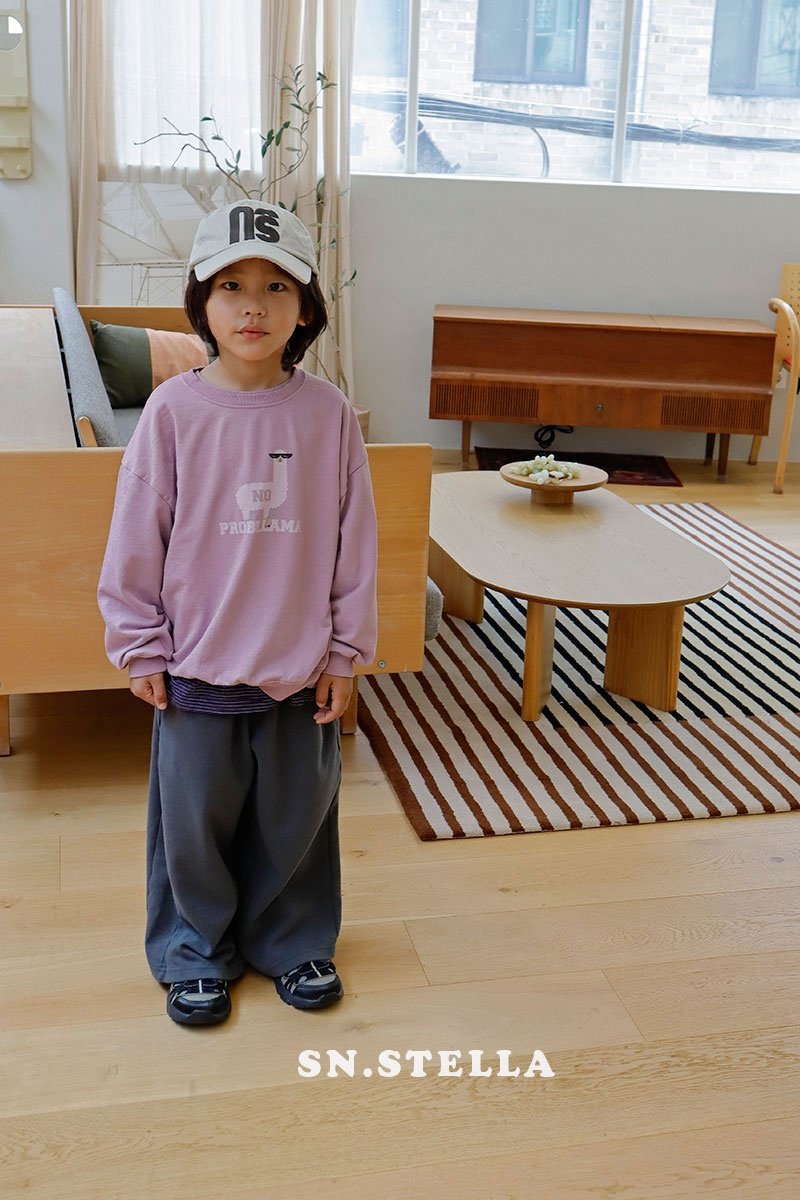 Sn.stella - Korean Children Fashion - #kidzfashiontrend - Llama Sweatshirt - 5