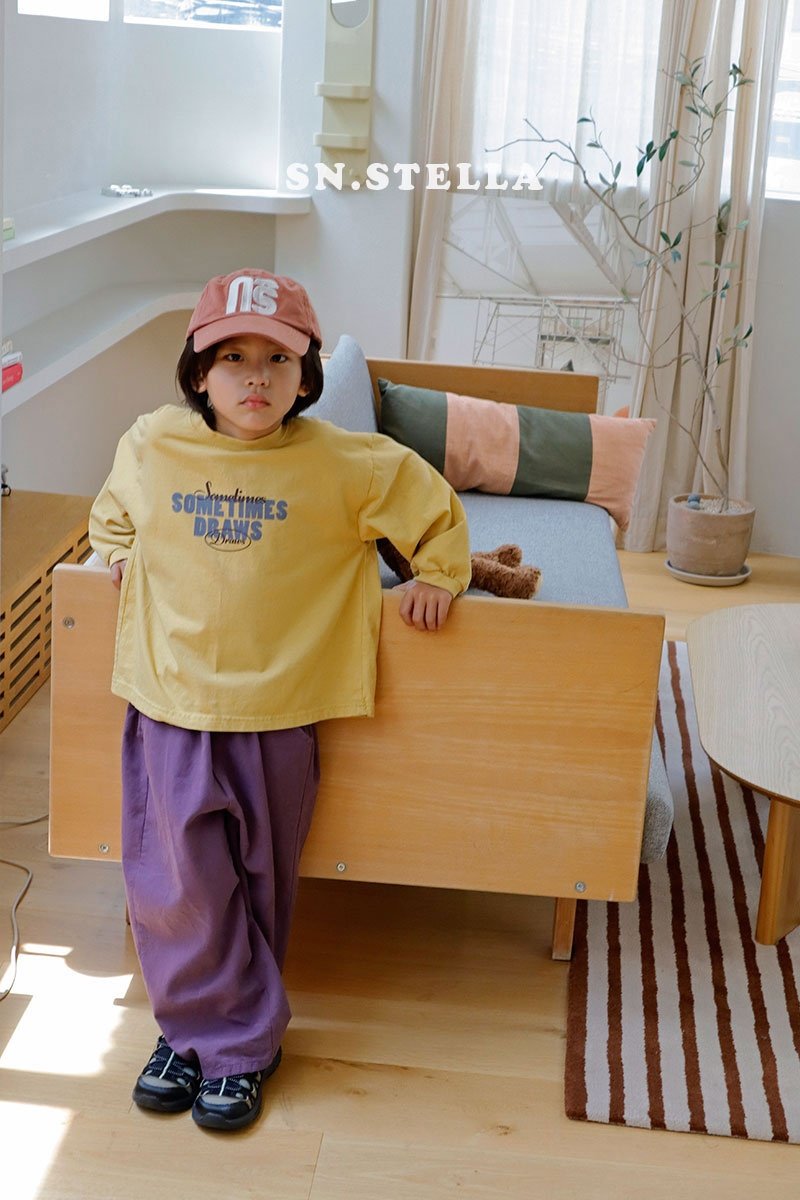 Sn.stella - Korean Children Fashion - #kidzfashiontrend - Sometime Tee - 3