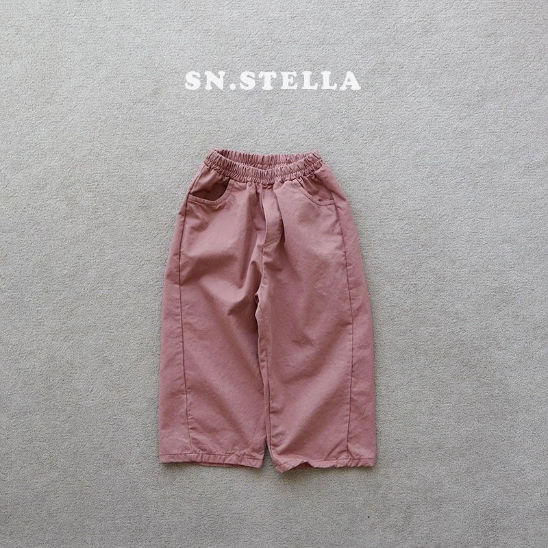 Sn.stella - Korean Children Fashion - #kidzfashiontrend - Peach Pants - 9