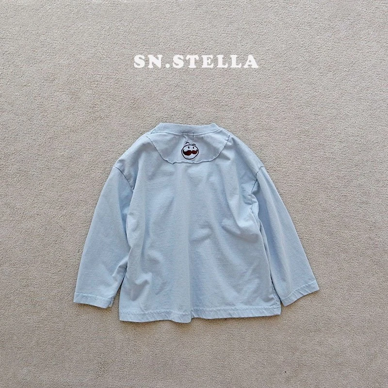 Sn.stella - Korean Children Fashion - #littlefashionista - Smile Tee - 10