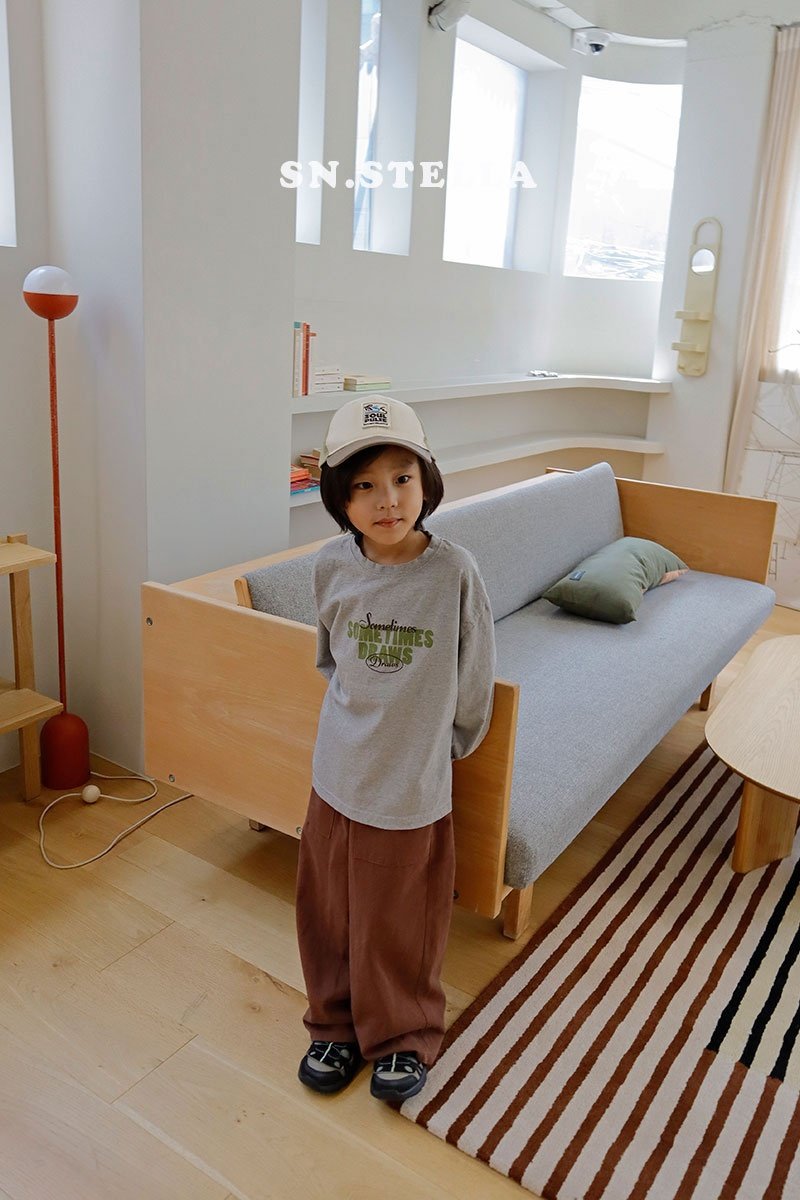 Sn.stella - Korean Children Fashion - #littlefashionista - Sometime Tee - 5